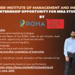 Internship by Roha Housing Finance - Xavier Institute of Management and Informatics