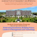 Poster Orienatation Program 1 page 0001 1 - Xavier Institute of Management and Informatics