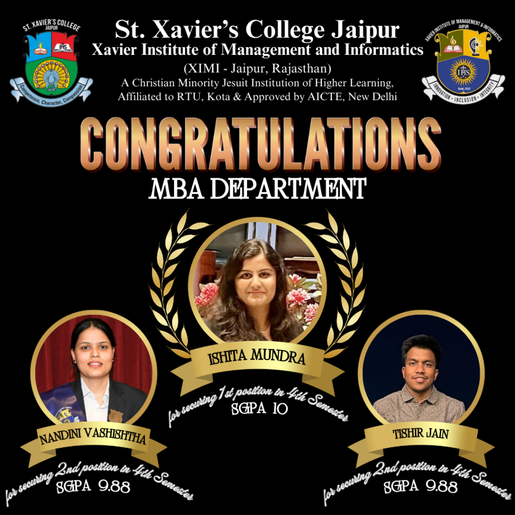 MBA - Xavier Institute of Management and Informatics