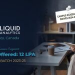 XIMI Placements Liquid Analytics - Xavier Institute of Management and Informatics