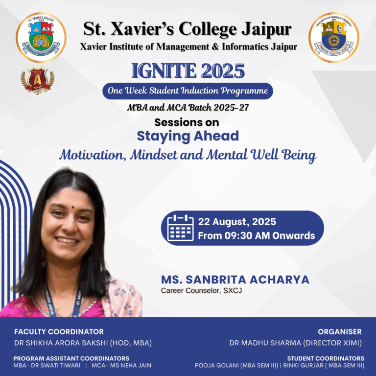 Day 5 - Xavier Institute of Management and Informatics