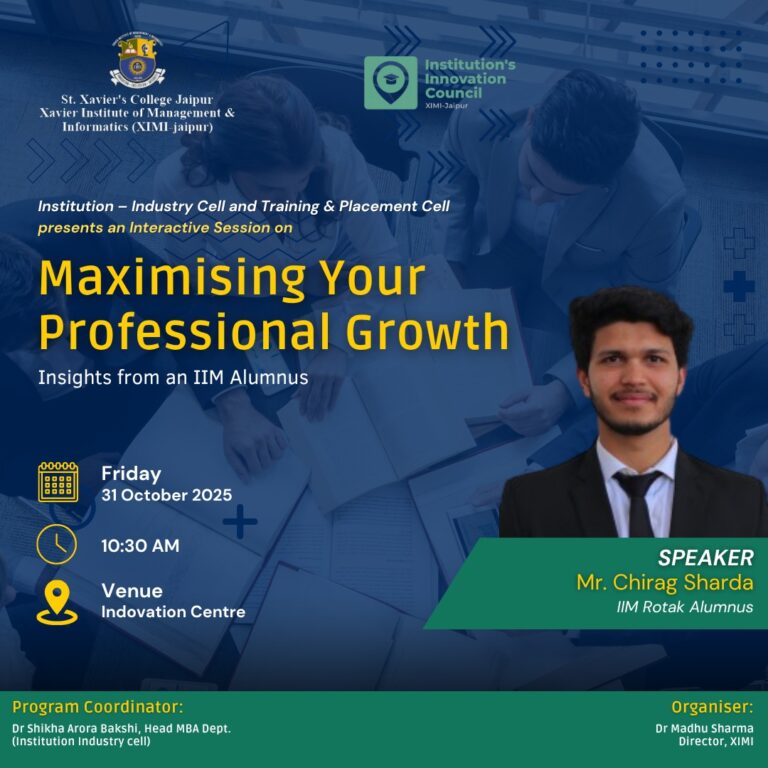 PosterAlumnus - Xavier Institute of Management and Informatics