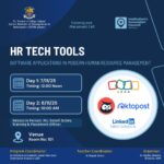Poster HR Tech Tools - Xavier Institute of Management and Informatics
