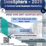Poster InnoSphere 2025 - Xavier Institute of Management and Informatics