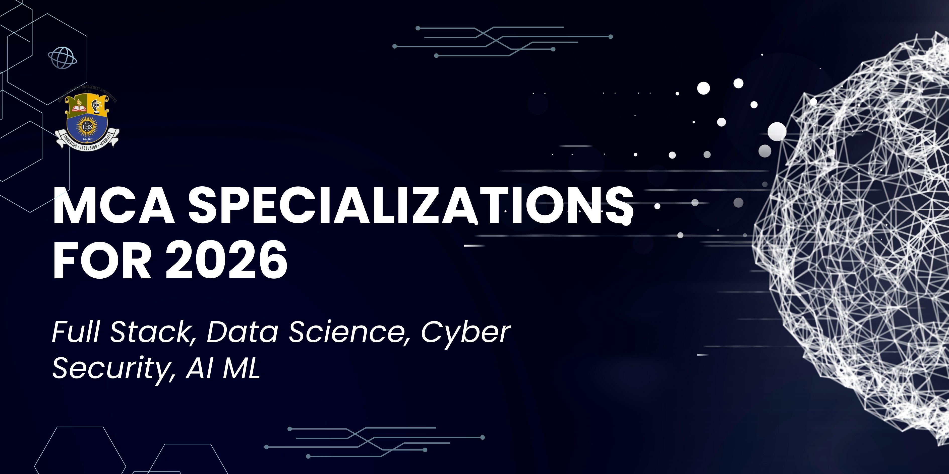 MCA specializations in 2026