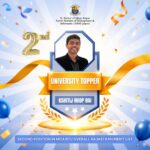 Kshitij Roop Rai Poster - Xavier Institute of Management and Informatics
