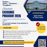 Student exchage program - Xavier Institute of Management and Informatics