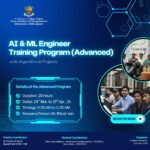 AI ML Engineer Training Program Poster - Xavier Institute of Management and Informatics
