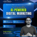 Poster Digital marketing Boot camp - Xavier Institute of Management and Informatics