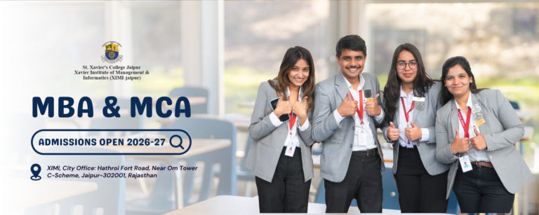 Why Consider Xavier Institute of Management Informatics XIMI Jaipur for MCA - Xavier Institute of Management and Informatics
