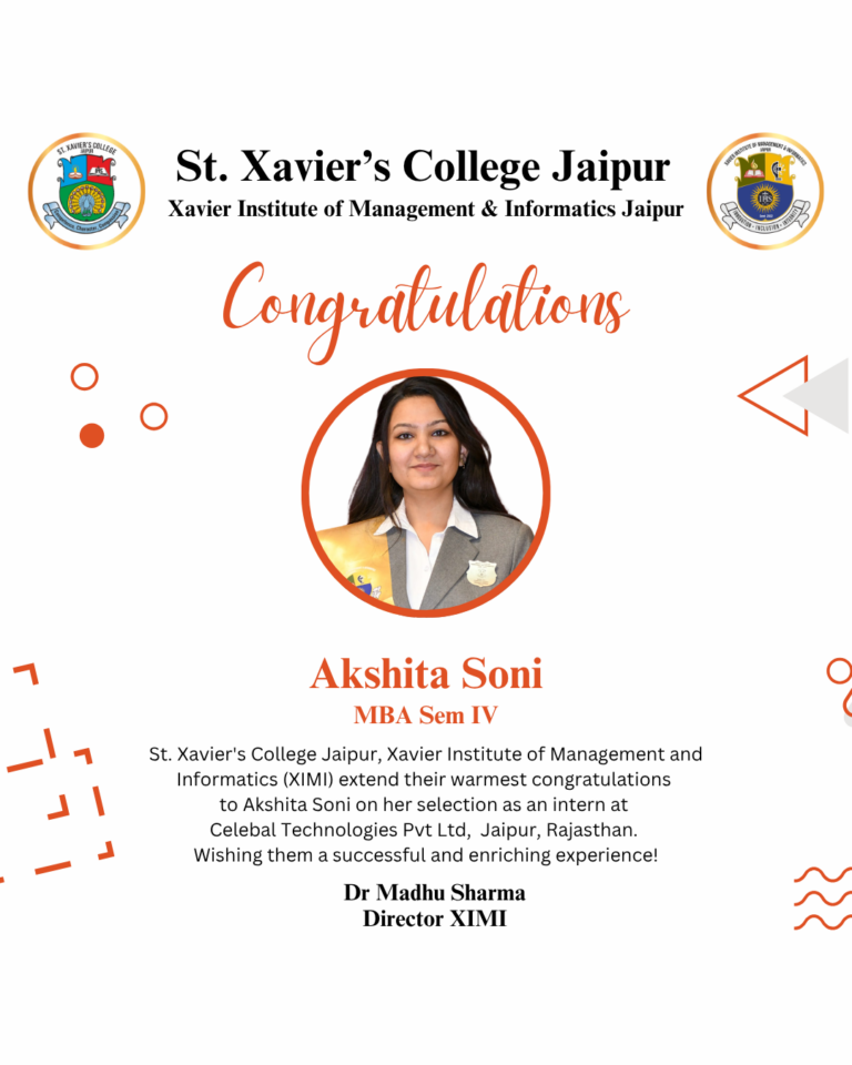16 - Xavier Institute of Management and Informatics