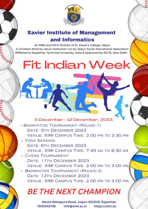 FIt India Week XIMI