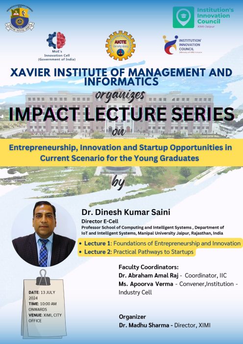 Impact Lecture Series by IIC