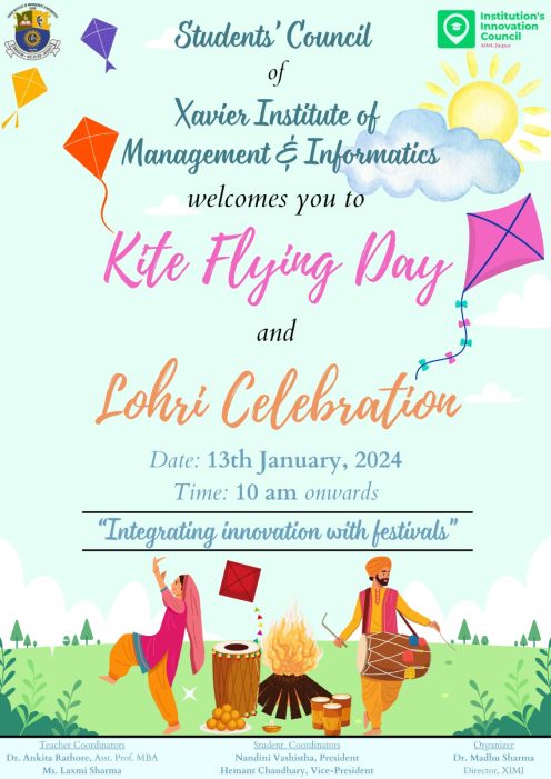 XIMI Kite Flying Day & Lohri Celebration