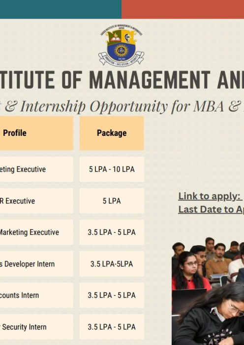 XIMI Placement and Internship
