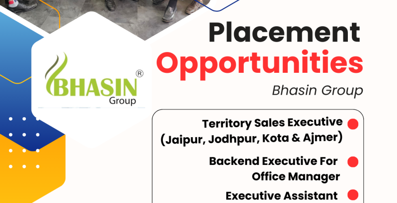 ximi placement opportunities in Bhasin Group
